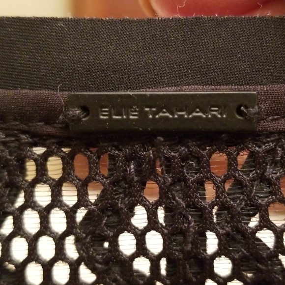 Elie Tahari Leather Ribbon Jacket - Picture 3 of 8